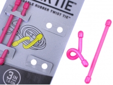 Nite Ize Gear Ties Reusable 3-Inch Rubber Twist Ties (Pack of 4)